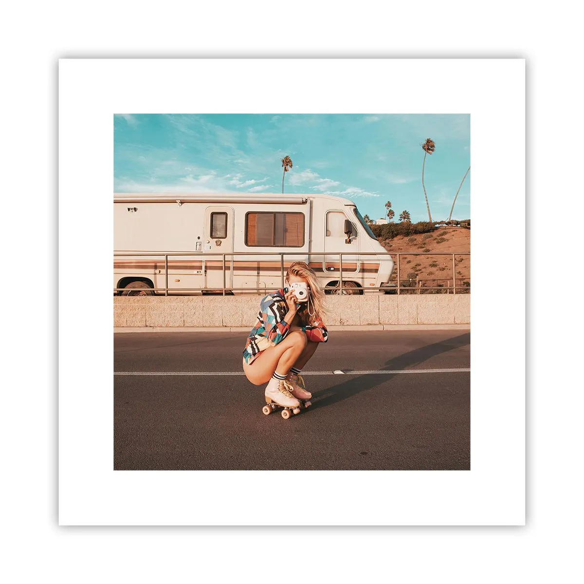 Pôster - Sorria, por favor! - 30x30 cm