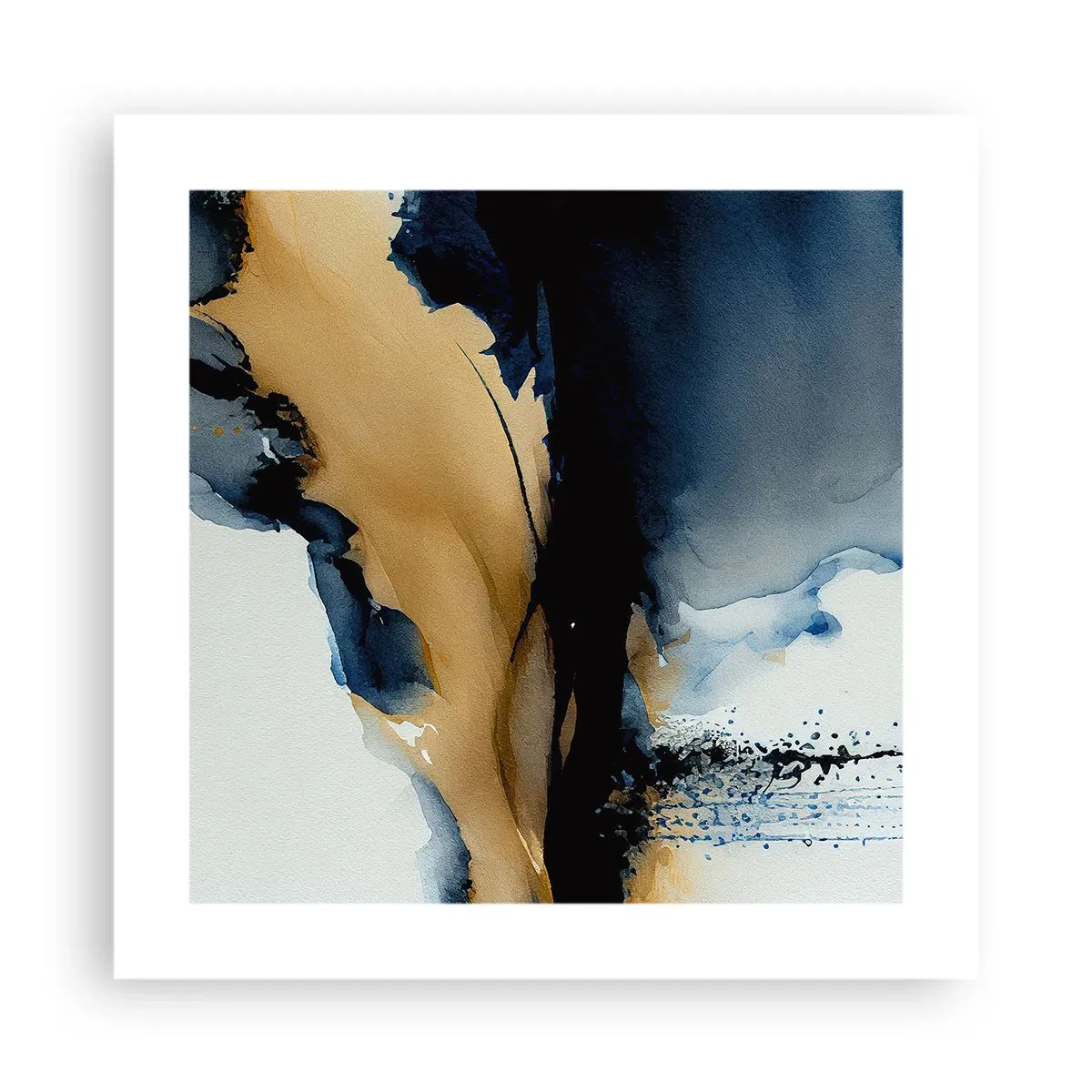Pôster - Atrás da cortina - 40x40 cm