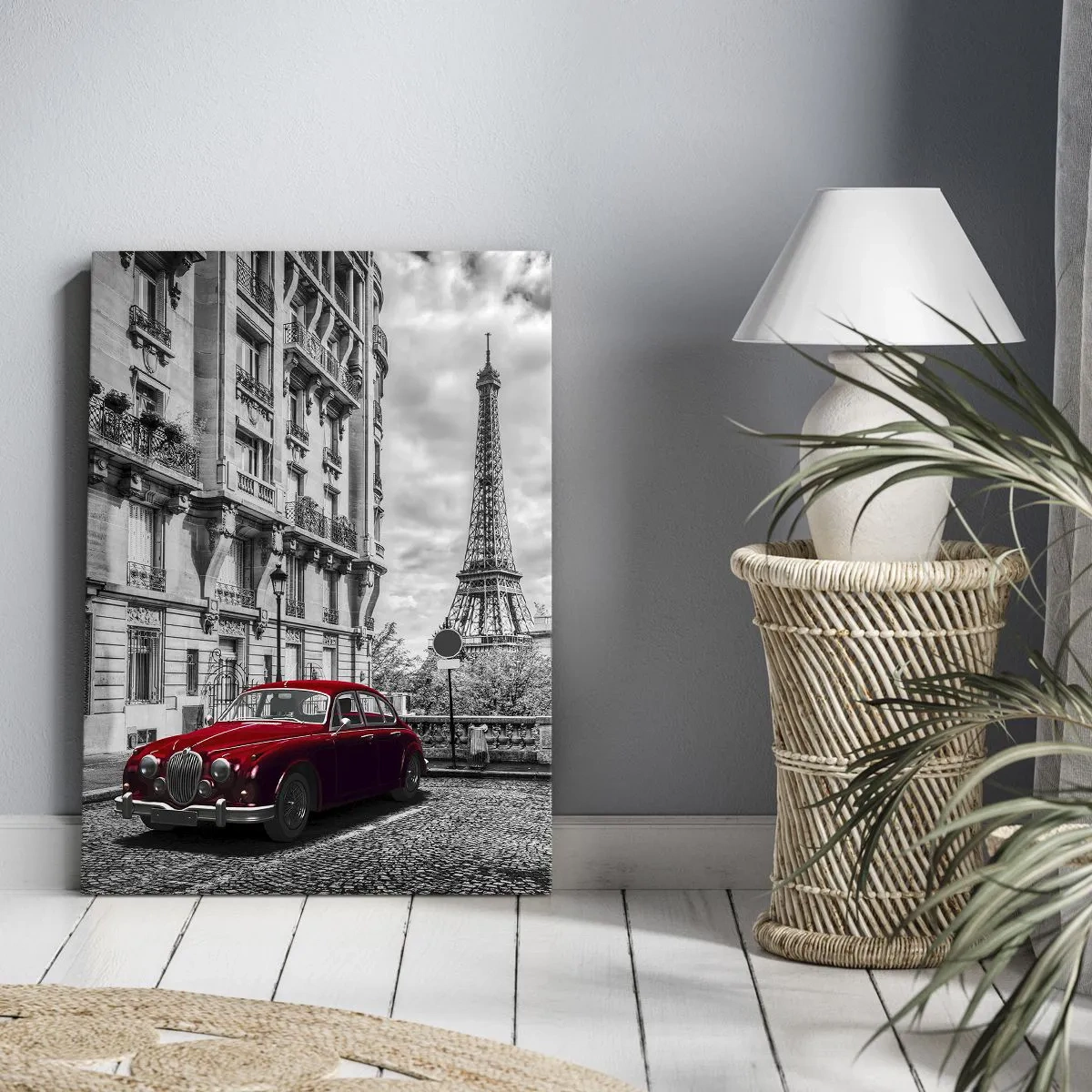 Quadro em tela - Predador na cidade - 45x80 cm