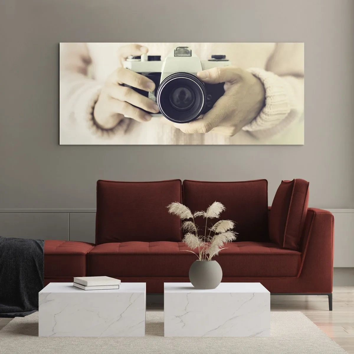 Quadro em vidro - Para ver mais... - 120x50 cm