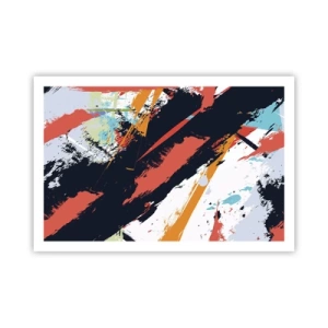 Pôster - Composição dinâmica - 91x61 cm