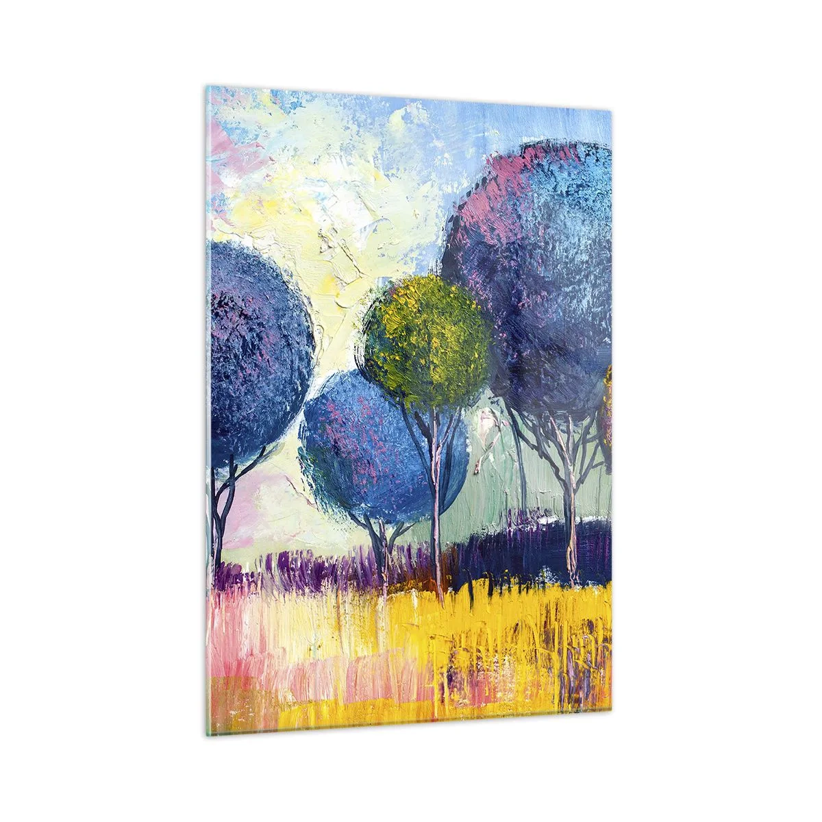 Quadro em vidro - Esfera - a forma ideal - 50x70 cm