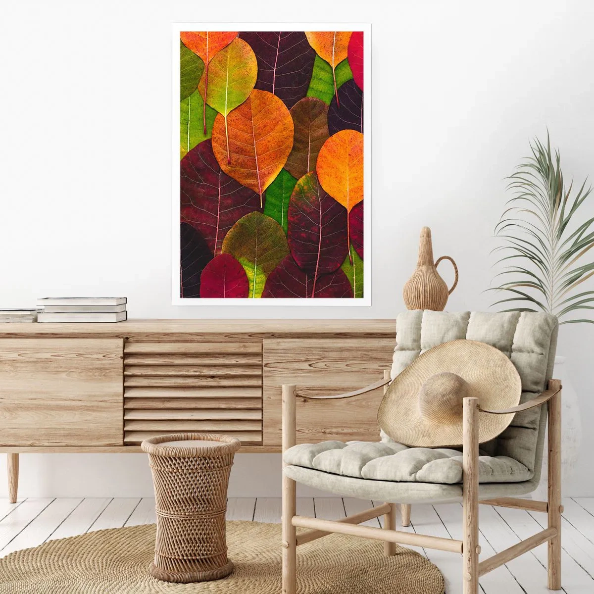 Pôster - Mosaico de outono - 70x100 cm