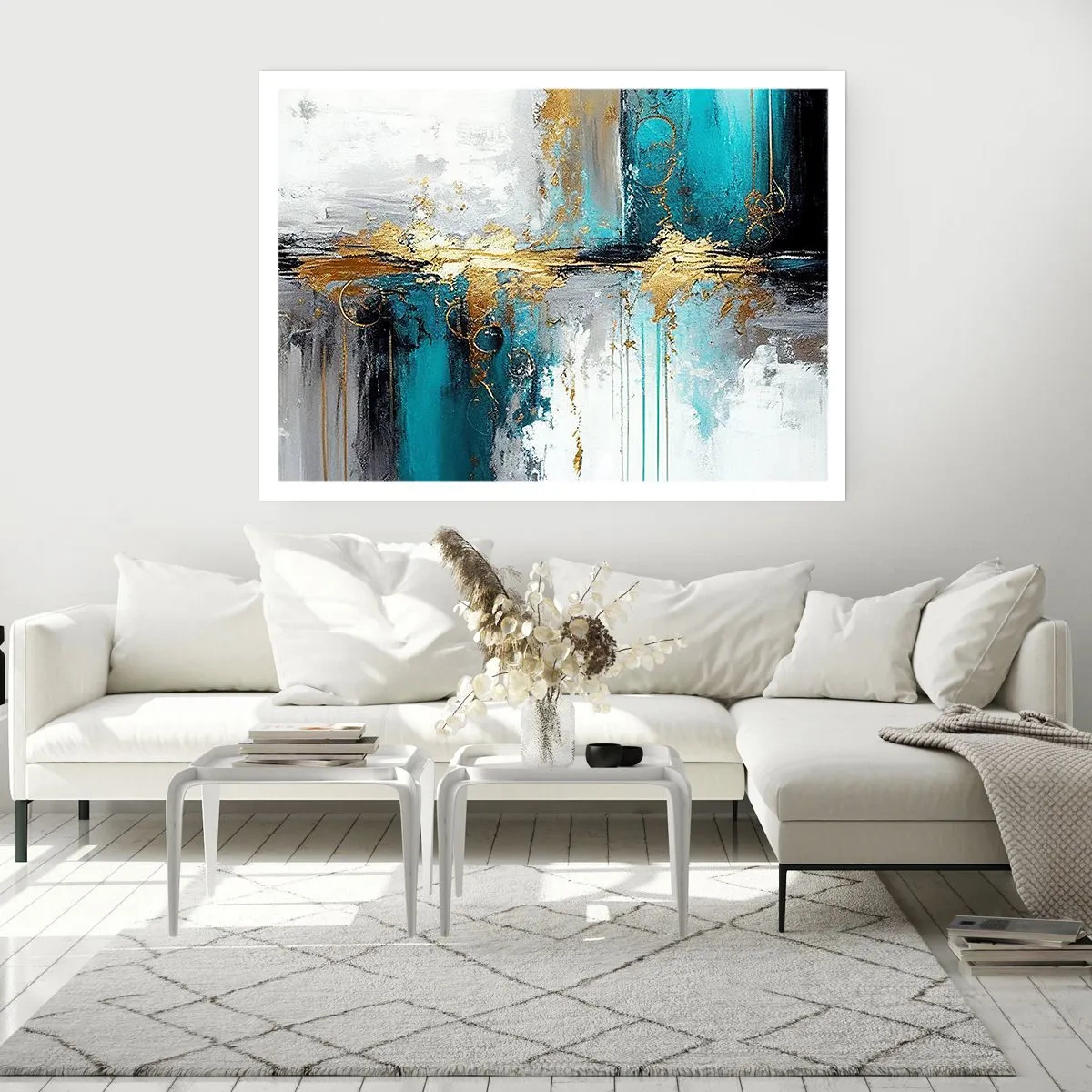 Pôster - Tudo flui - 91x61 cm