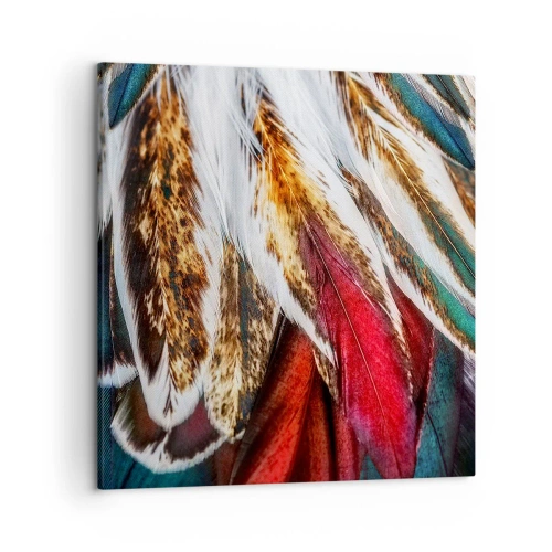 Quadro em tela - Segredos de vôo - 50x50 cm