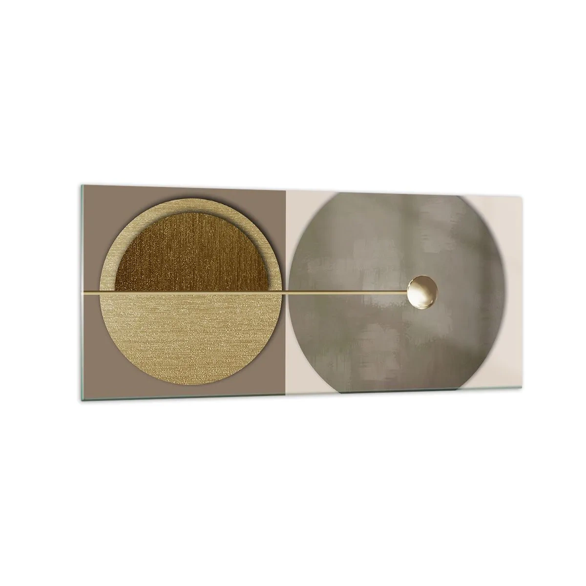 Quadro em vidro - Equilíbrio perfeito - 120x50 cm