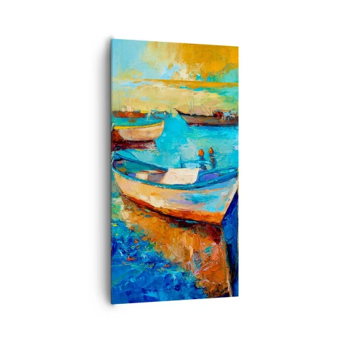 Quadro em tela - Na baía do sul - 65x120 cm