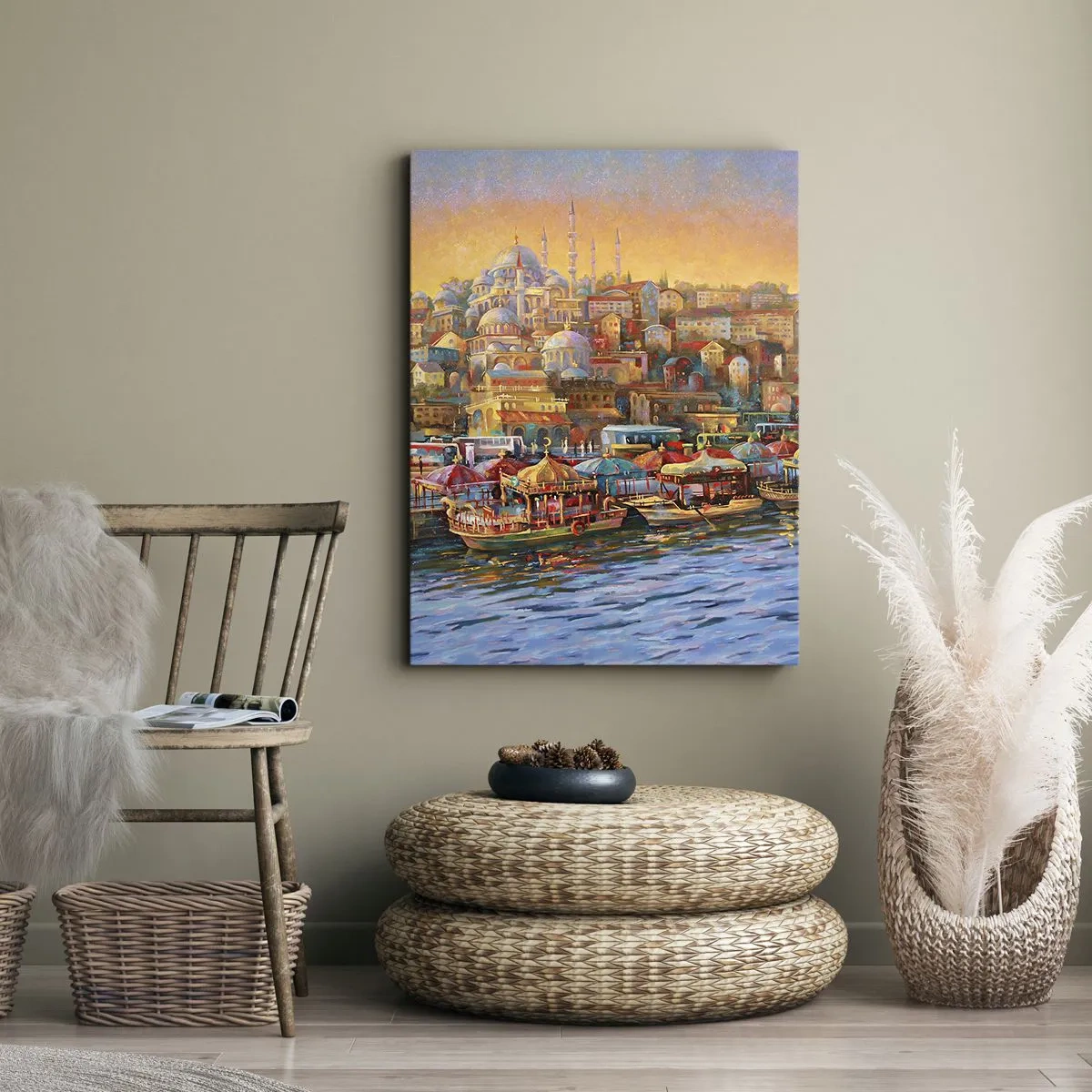 Quadro em tela - Conto de Istambul - 70x100 cm