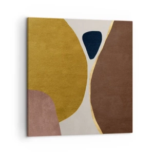 Quadro em tela - Abstração – um lugar no espaço - 50x50 cm