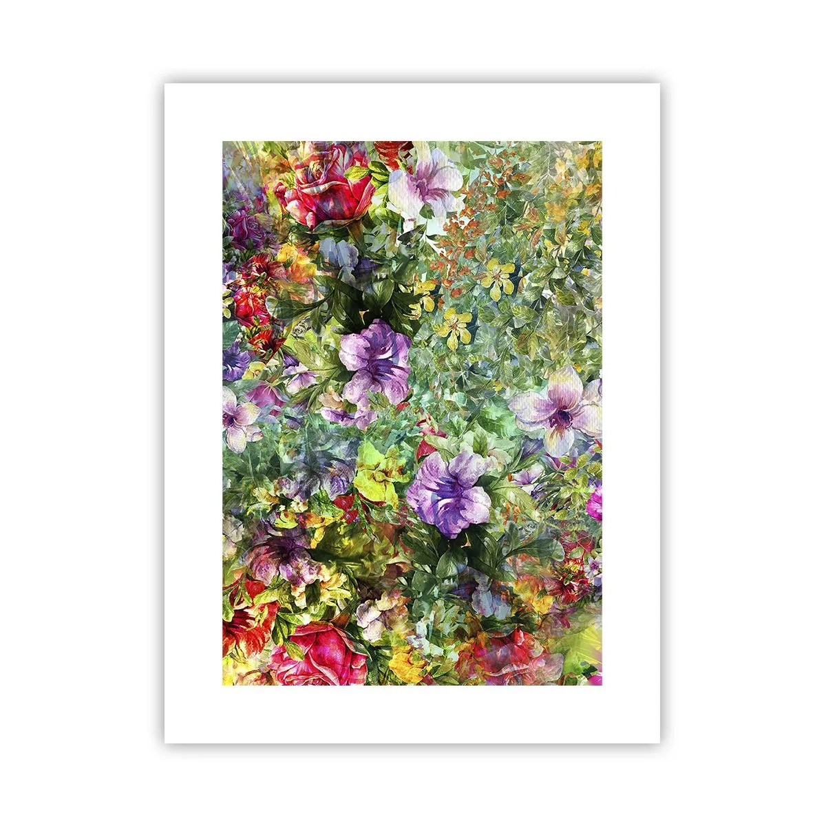 Pôster - Nas flores para a perdição - 30x40 cm