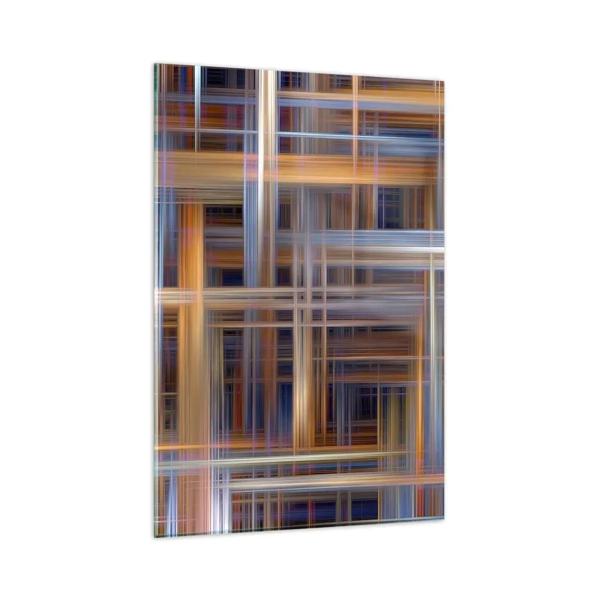 Quadro em vidro - Tecido de luz - 80x120 cm