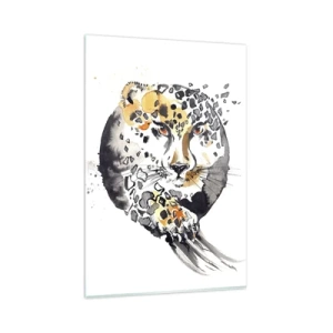 Quadro em vidro - Beleza predatória - 80x120 cm