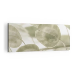 Quadro em tela - No começo eram folhas... - 120x50 cm