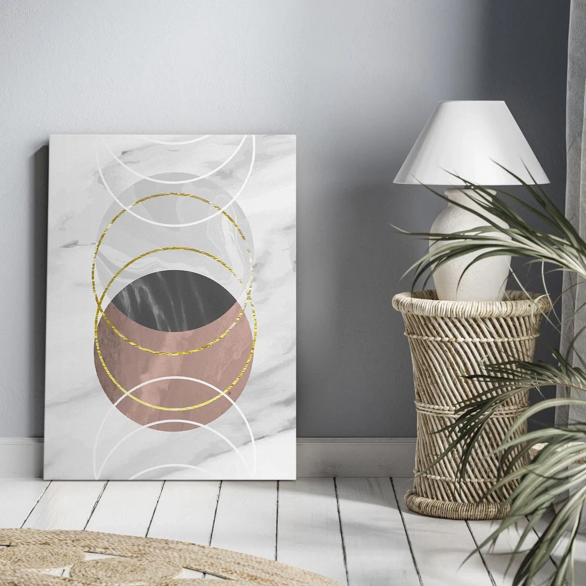 Quadro em tela - Música das esferas - 50x70 cm
