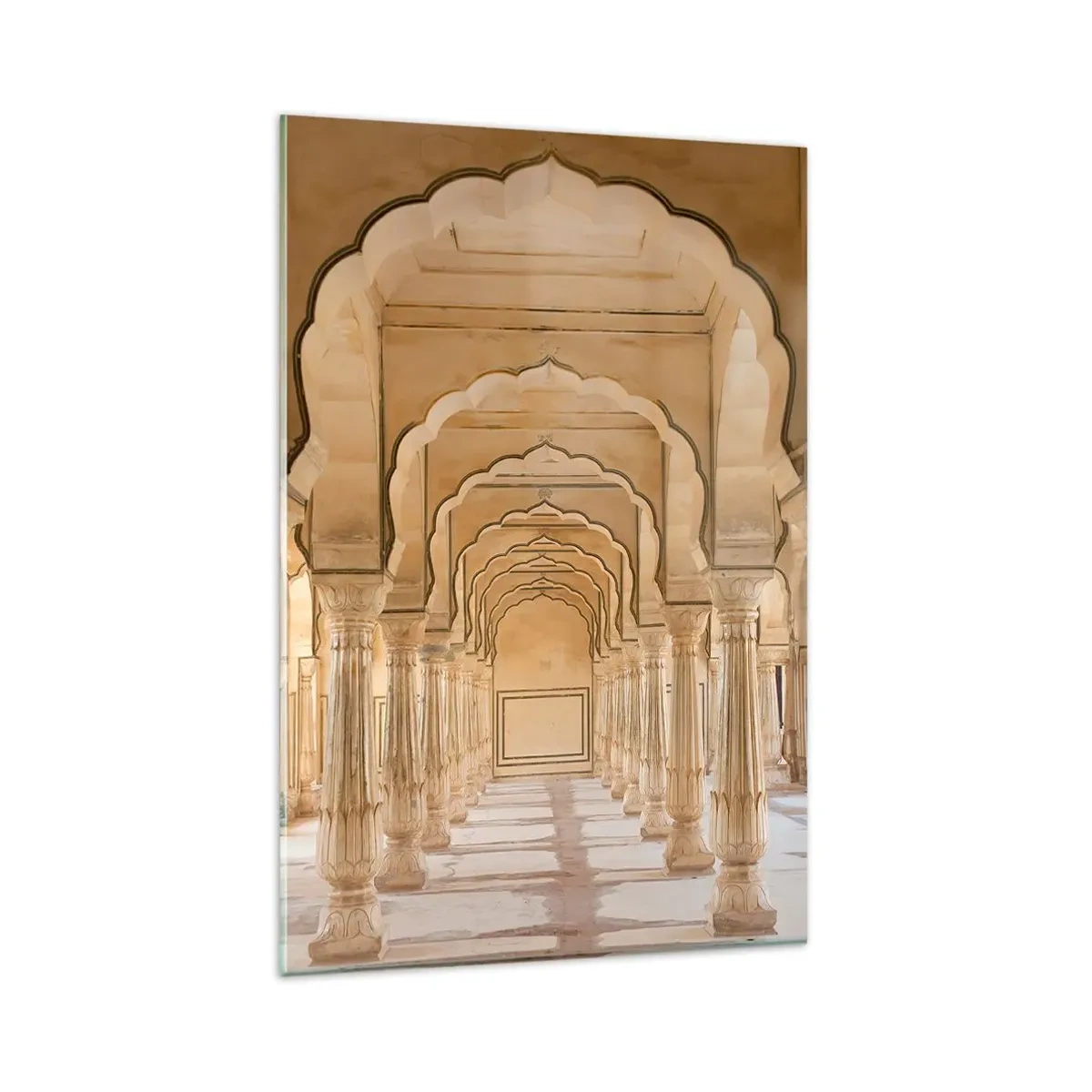 Quadro em vidro - No palácio do marajá - 80x120 cm