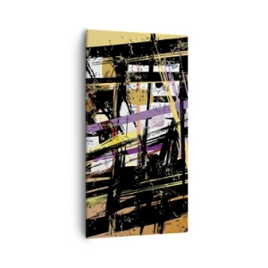 Quadro em tela - Corte afiado - 55x100 cm
