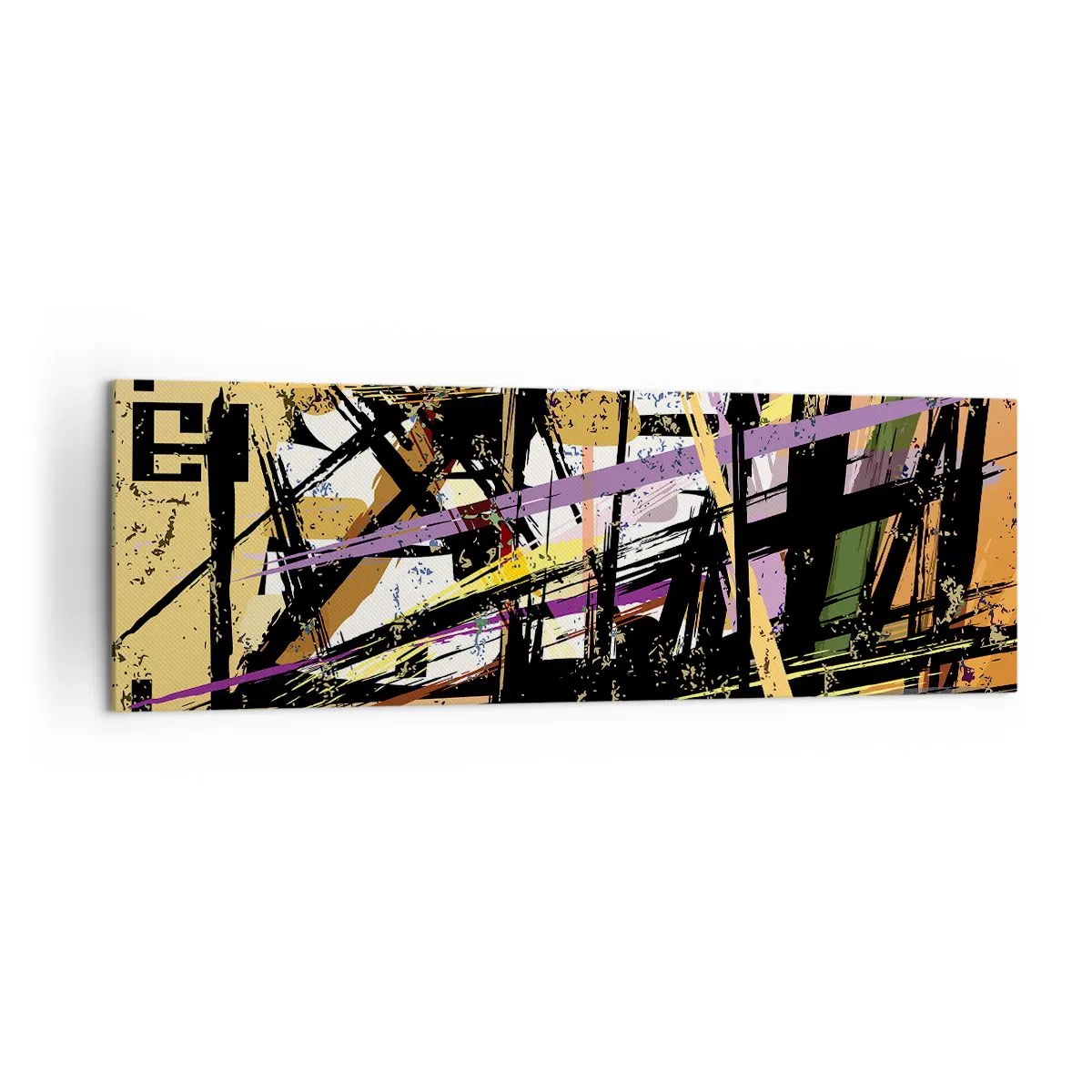 Quadro em tela - Corte afiado - 160x50 cm