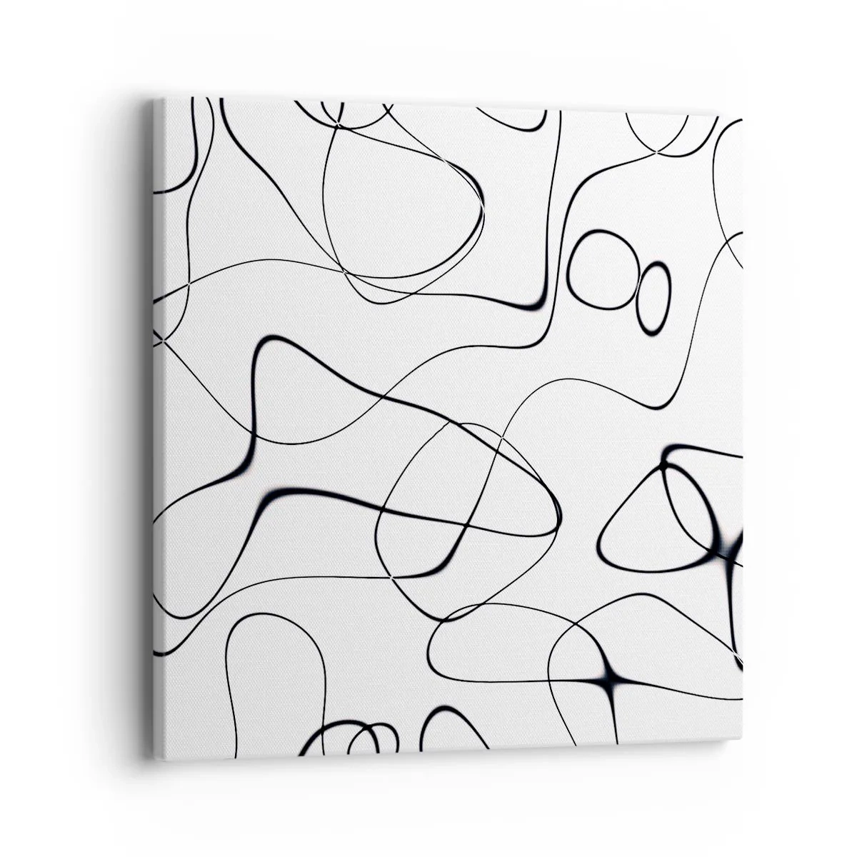 Quadro em tela - Os caminhos da vida, as vicissitudes do destino - 40x40 cm