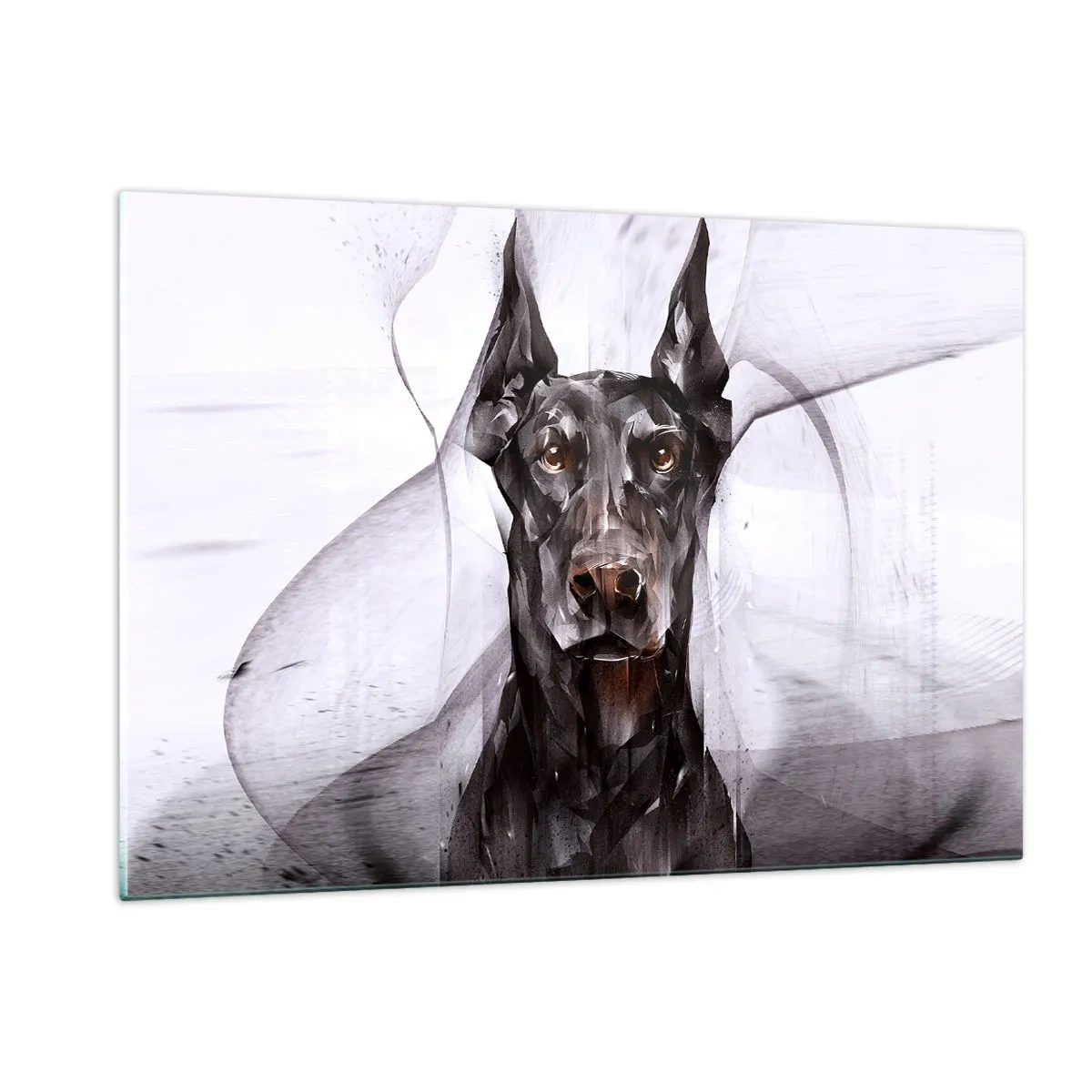 Quadro em vidro - Nascido na nobreza - 120x80 cm