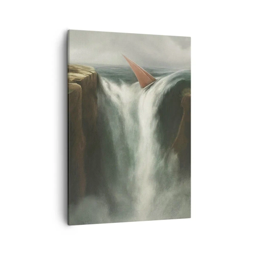 Quadro em tela - Um aviso da vida - 50x70 cm