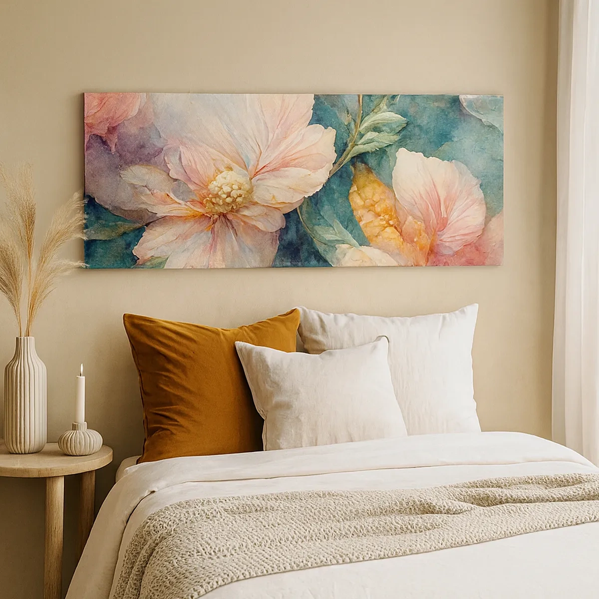 Quadro em tela - Apenas sutileza - 30x30 cm