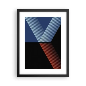 Pôster com moldura preta - Uma história simples - 30x40 cm