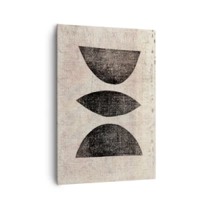 Quadro em tela - Abstração étnica - 70x100 cm