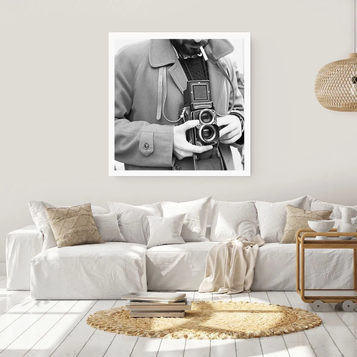 Pôster - Estilo retro - 40x40 cm