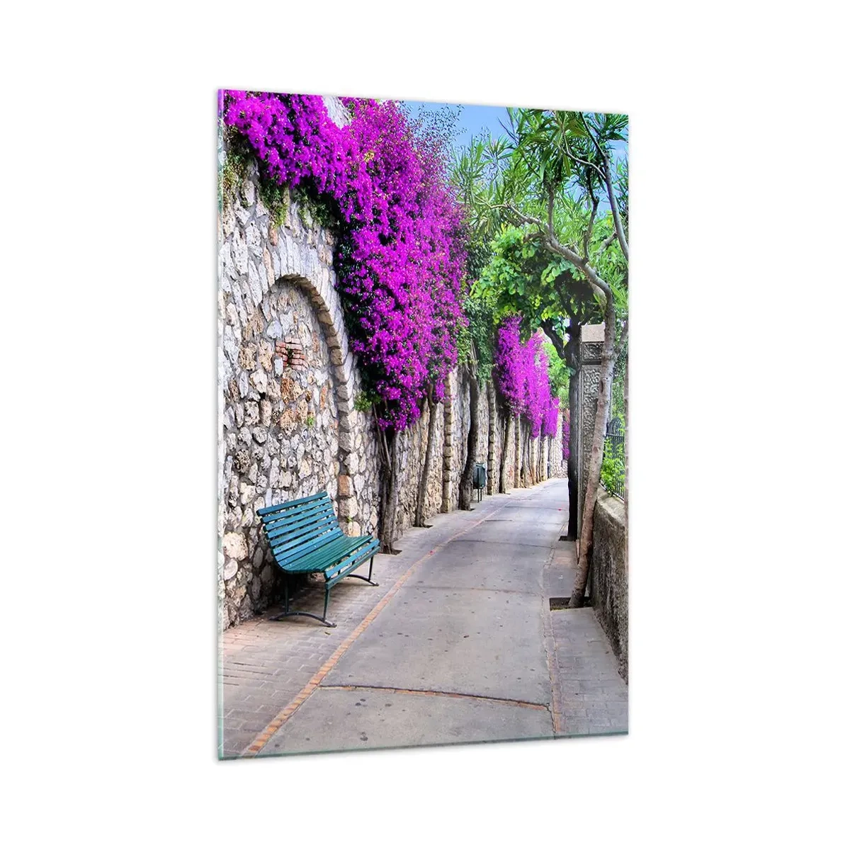 Quadro em vidro - Vamos encontrar-nos o mais depressa possível - 80x120 cm