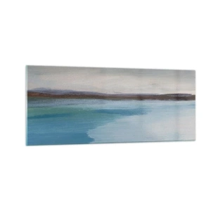 Quadro em vidro - Paisagem horizontal - 100x40 cm