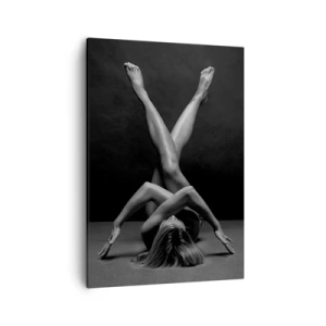 Quadro em tela - Geometria da nudez - 50x70 cm