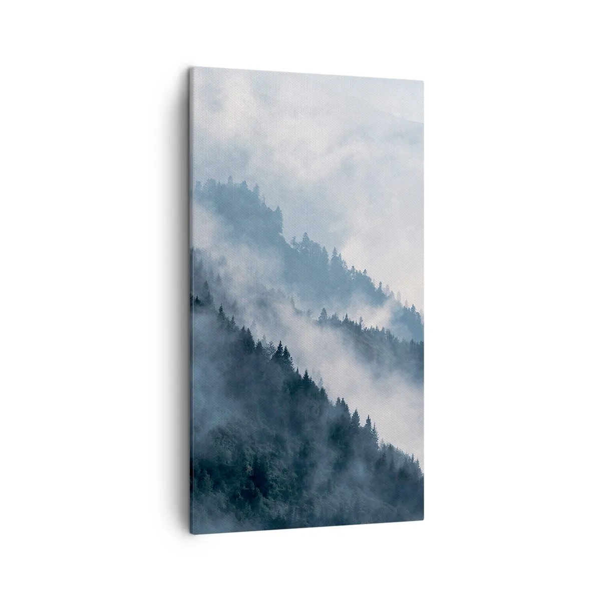 Quadro em tela - Misticismo das montanhas - 45x80 cm