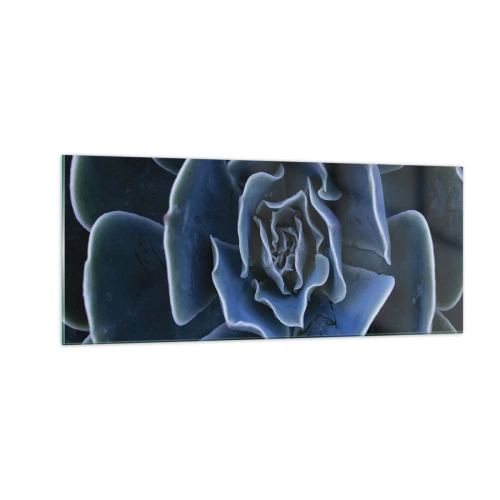 Quadro em vidro - Flor do deserto - 100x40 cm