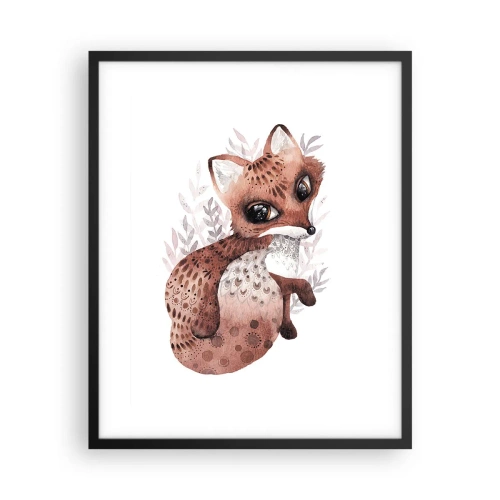 Pôster com moldura preta - Como não amar - 40x50 cm