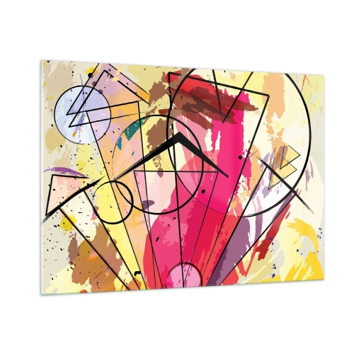 Quadro em vidro - Explosão - 100x70 cm