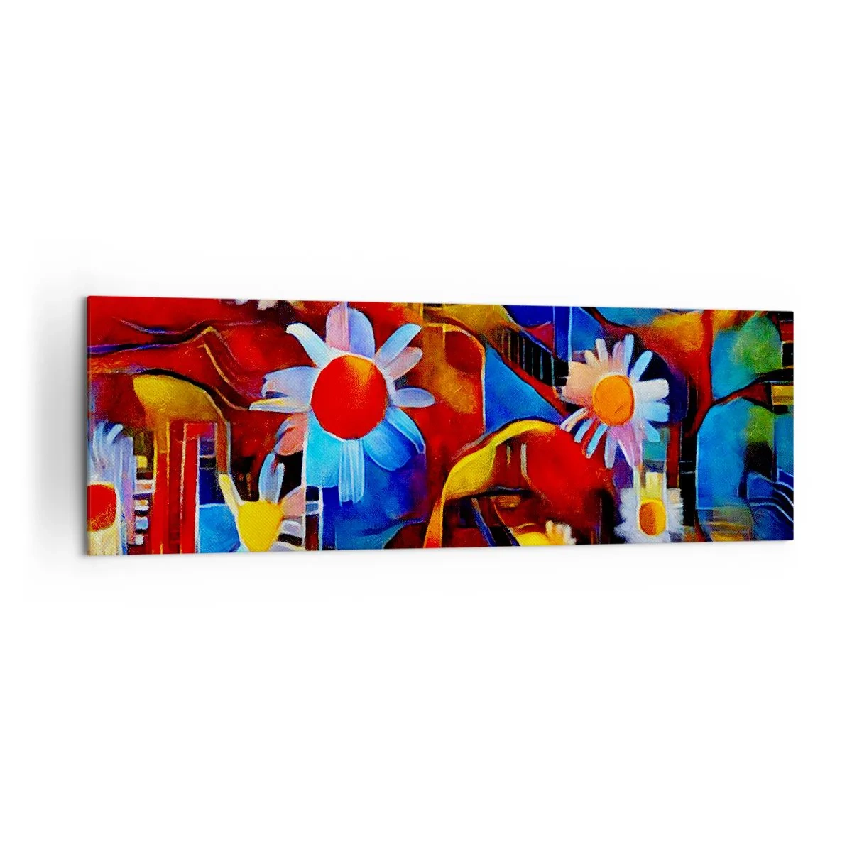 Quadro em tela - Cores da vida - 160x50 cm
