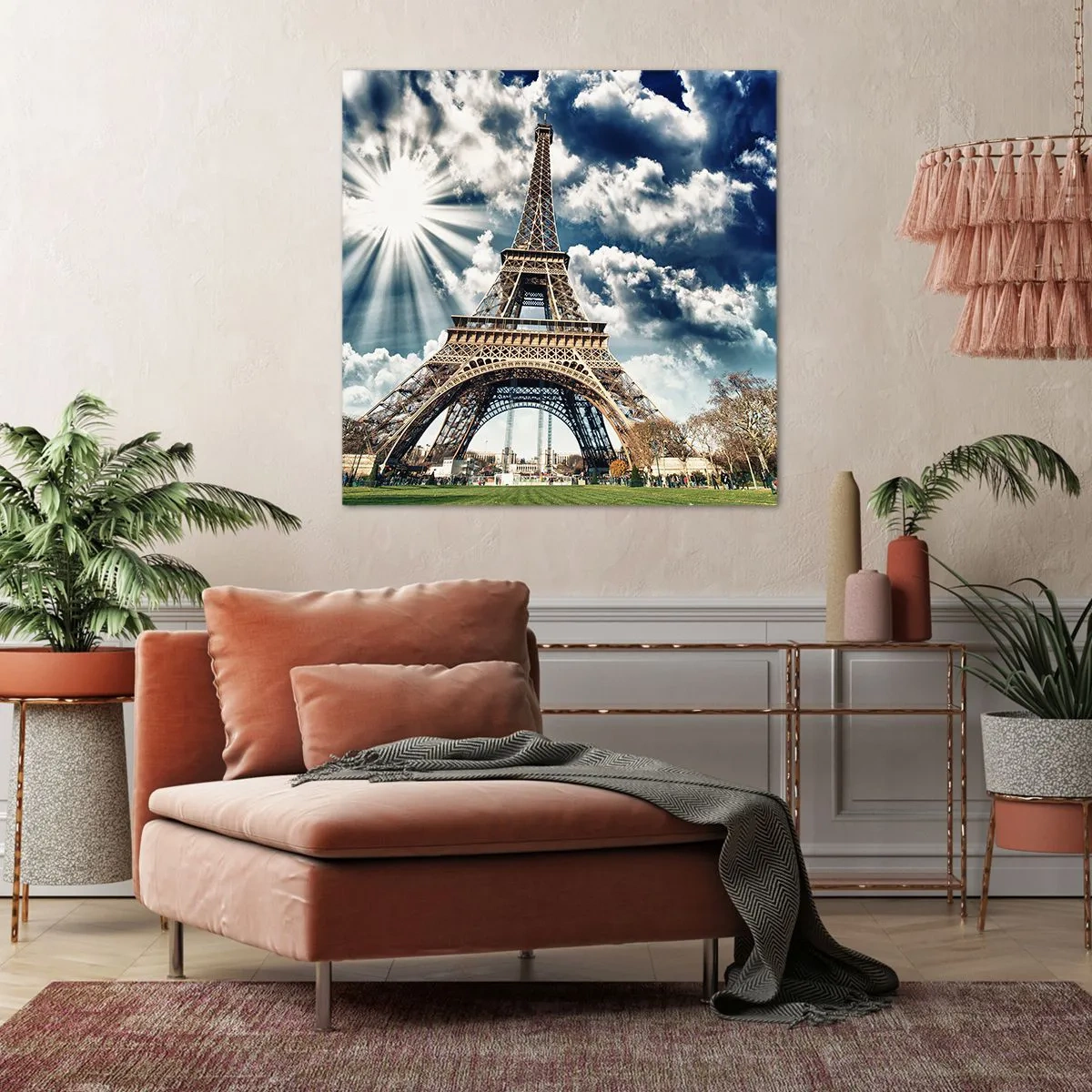 Quadro em tela - A única sob o sol - 70x70 cm