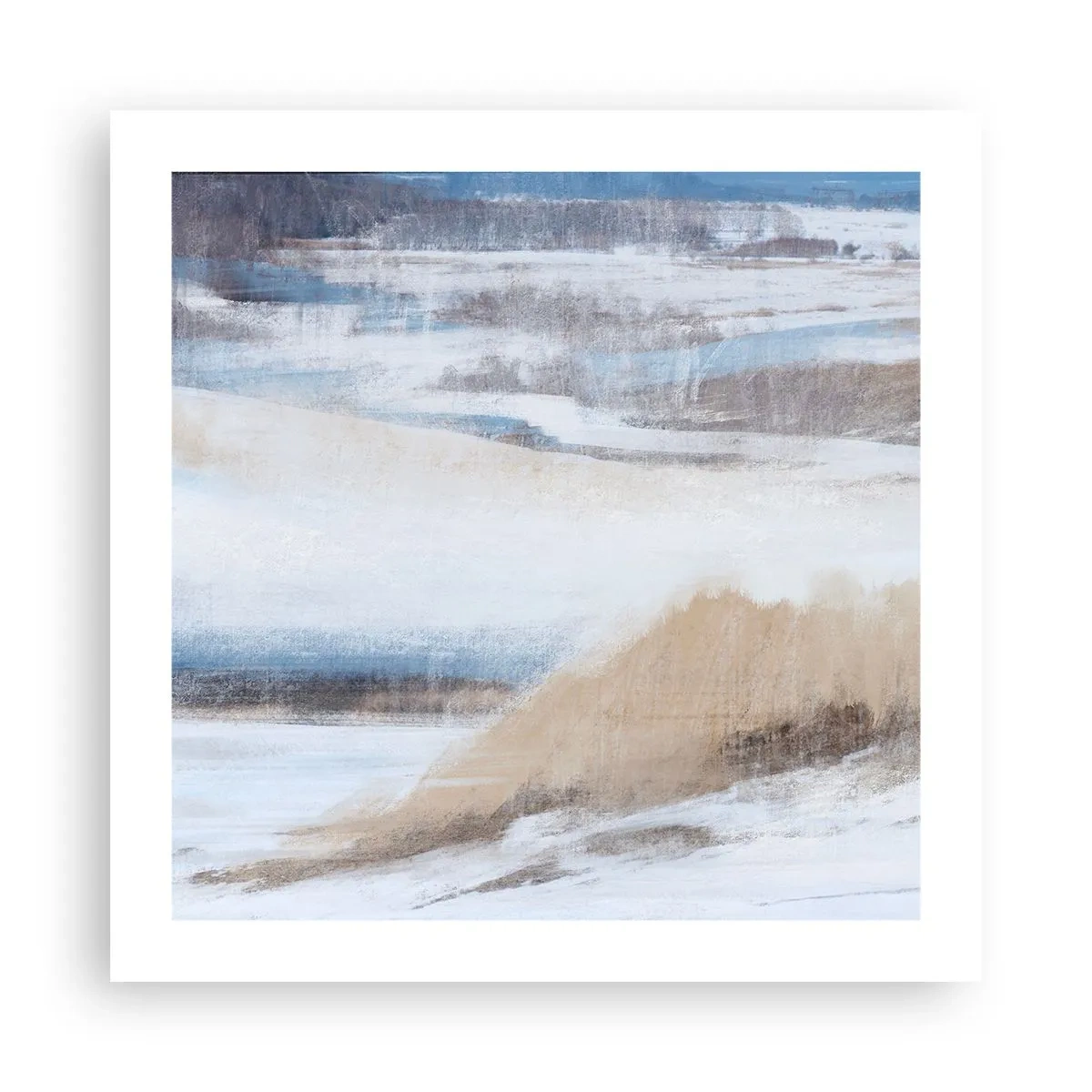 Pôster - Composição de inverno - 50x50 cm