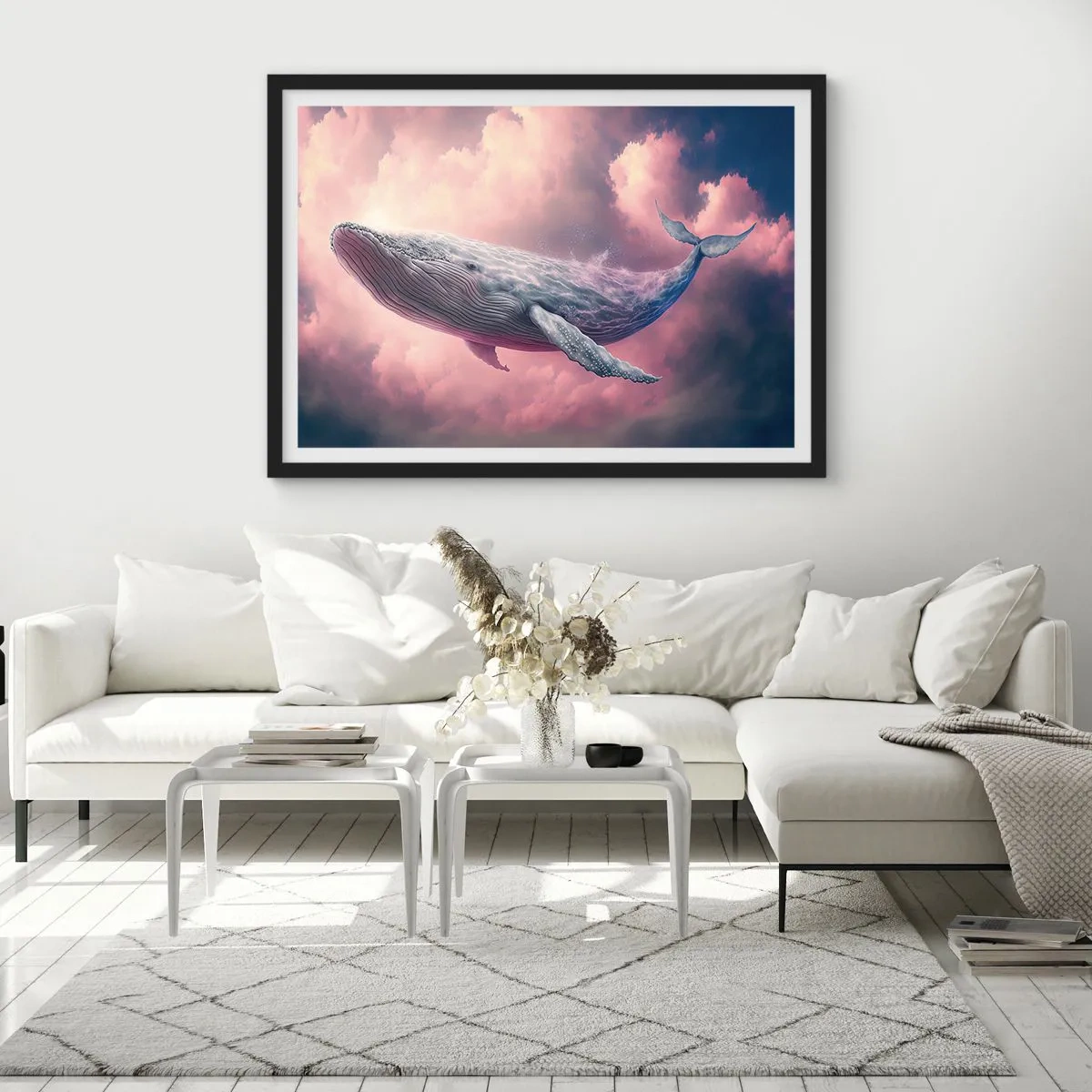 Pôster com moldura preta - Esfregue seus olhos - 91x61 cm