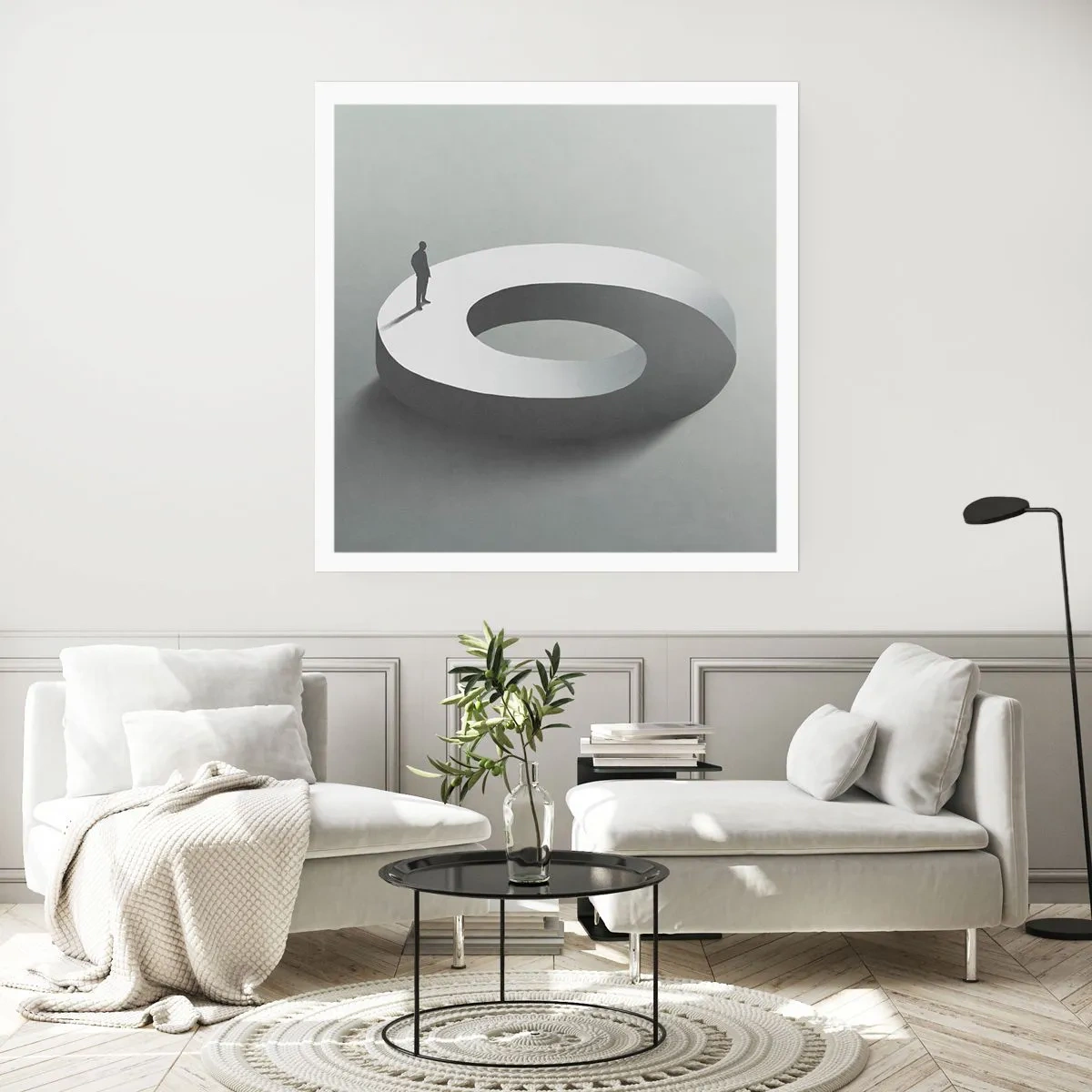 Pôster - Seja inteligente - 40x40 cm