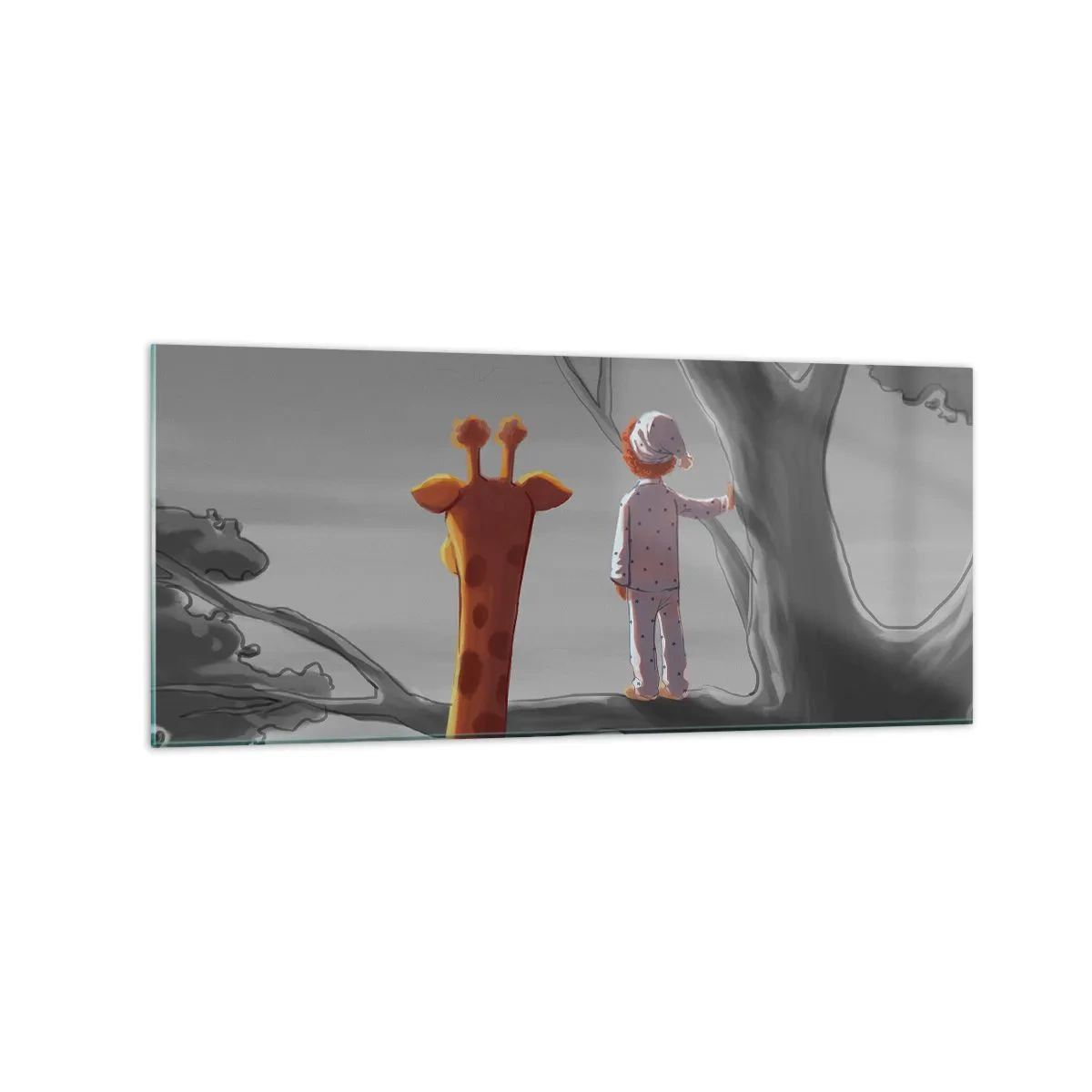 Quadro em vidro - Isso está realmente acontecendo - 120x50 cm