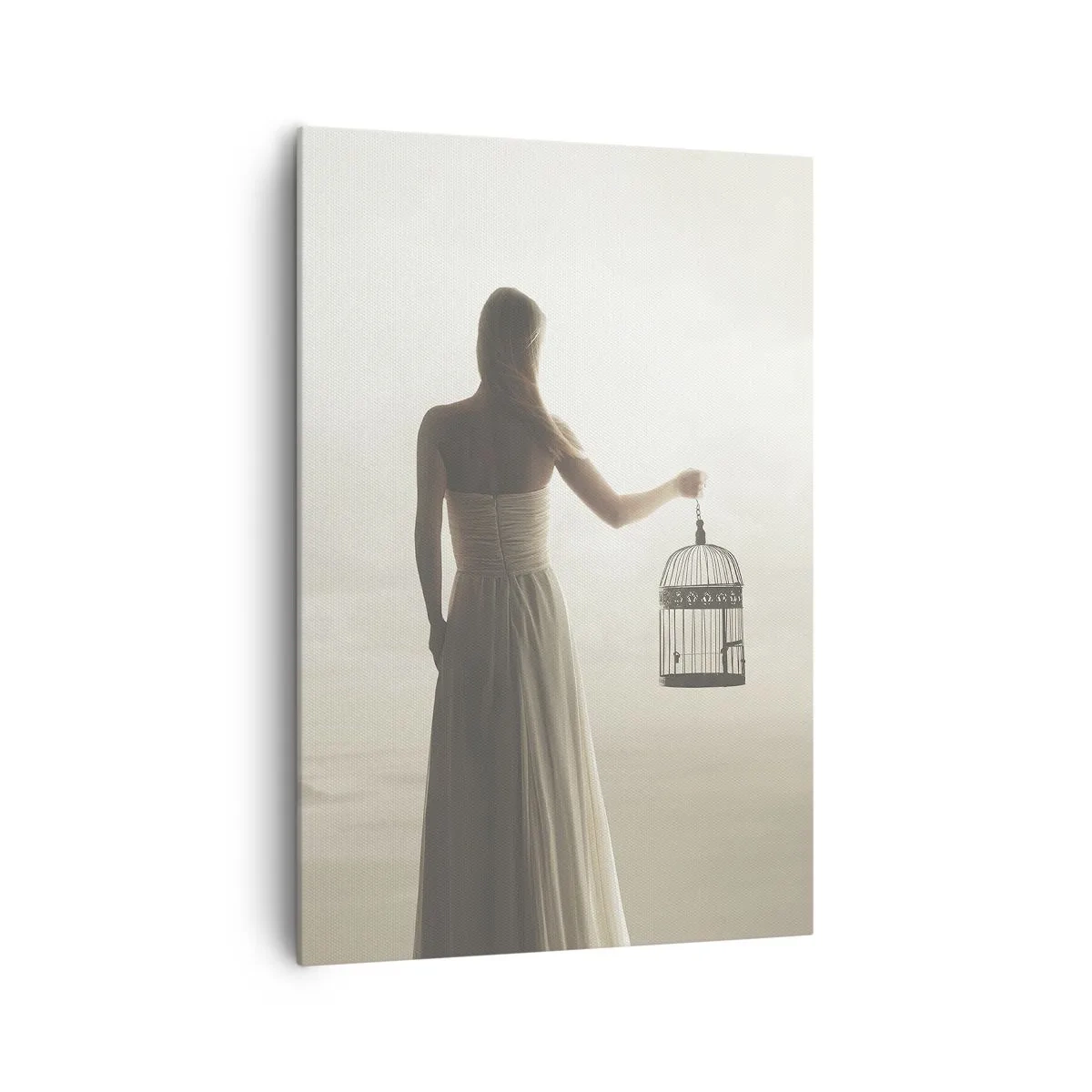 Quadro em tela - Seja livre - 70x100 cm