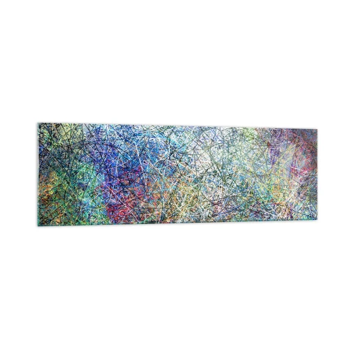 Quadro em vidro - Não é assim tão simples - 160x50 cm
