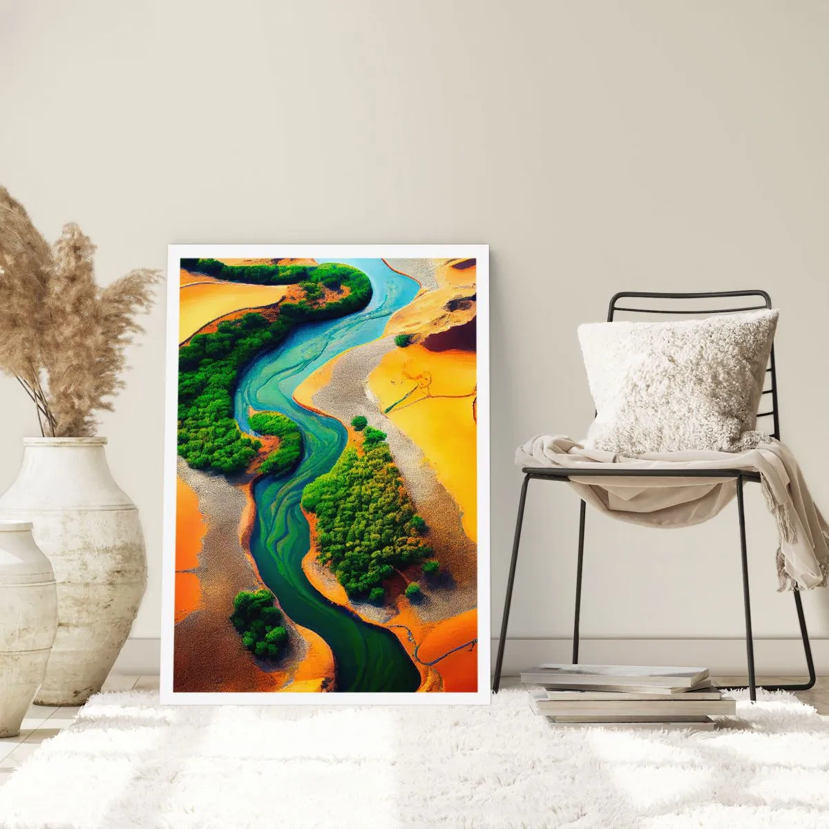 Pôster - Rio que dá vida - 30x40 cm