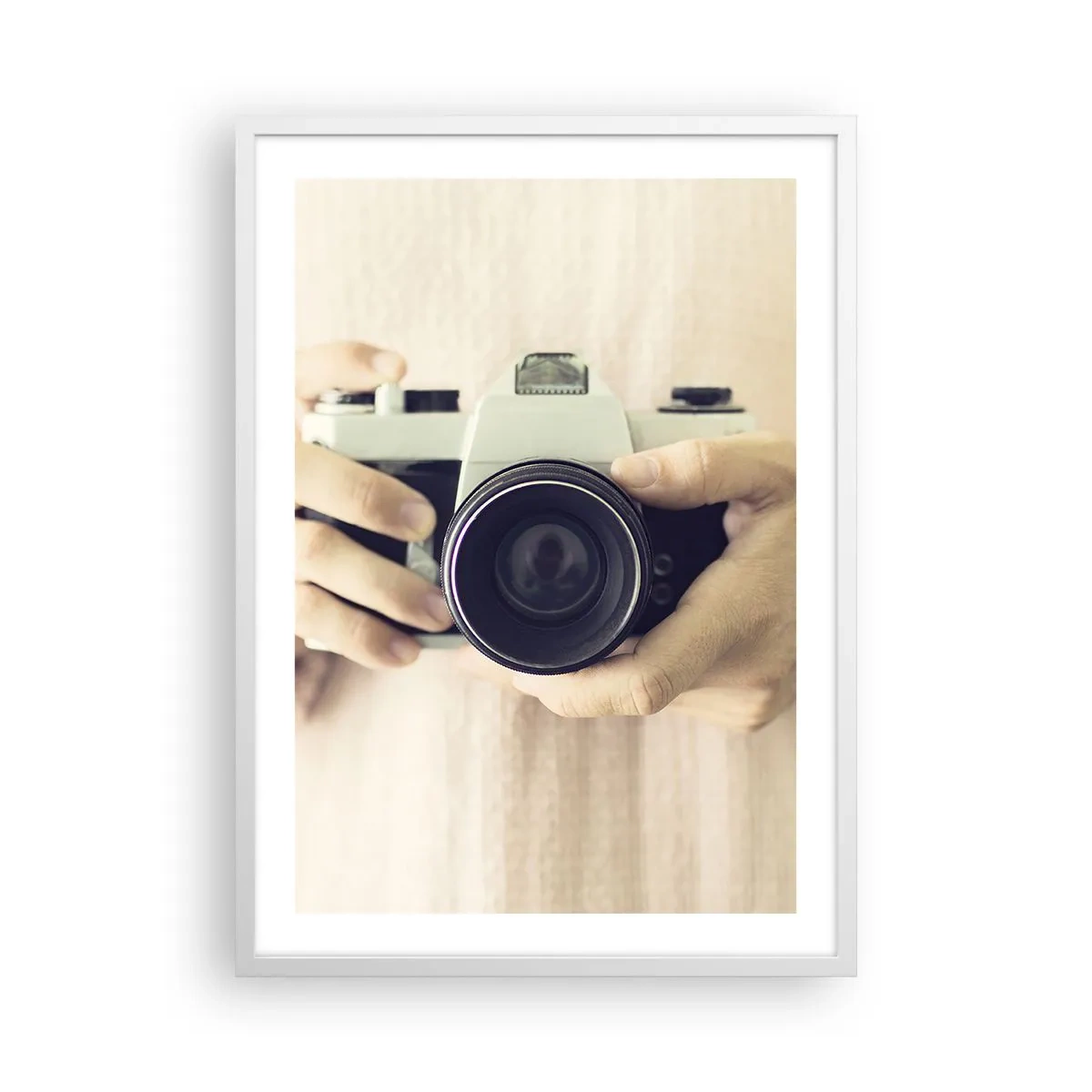 Pôster em moldura branca - Para ver mais... - 50x70 cm