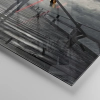 Mostrador com traços