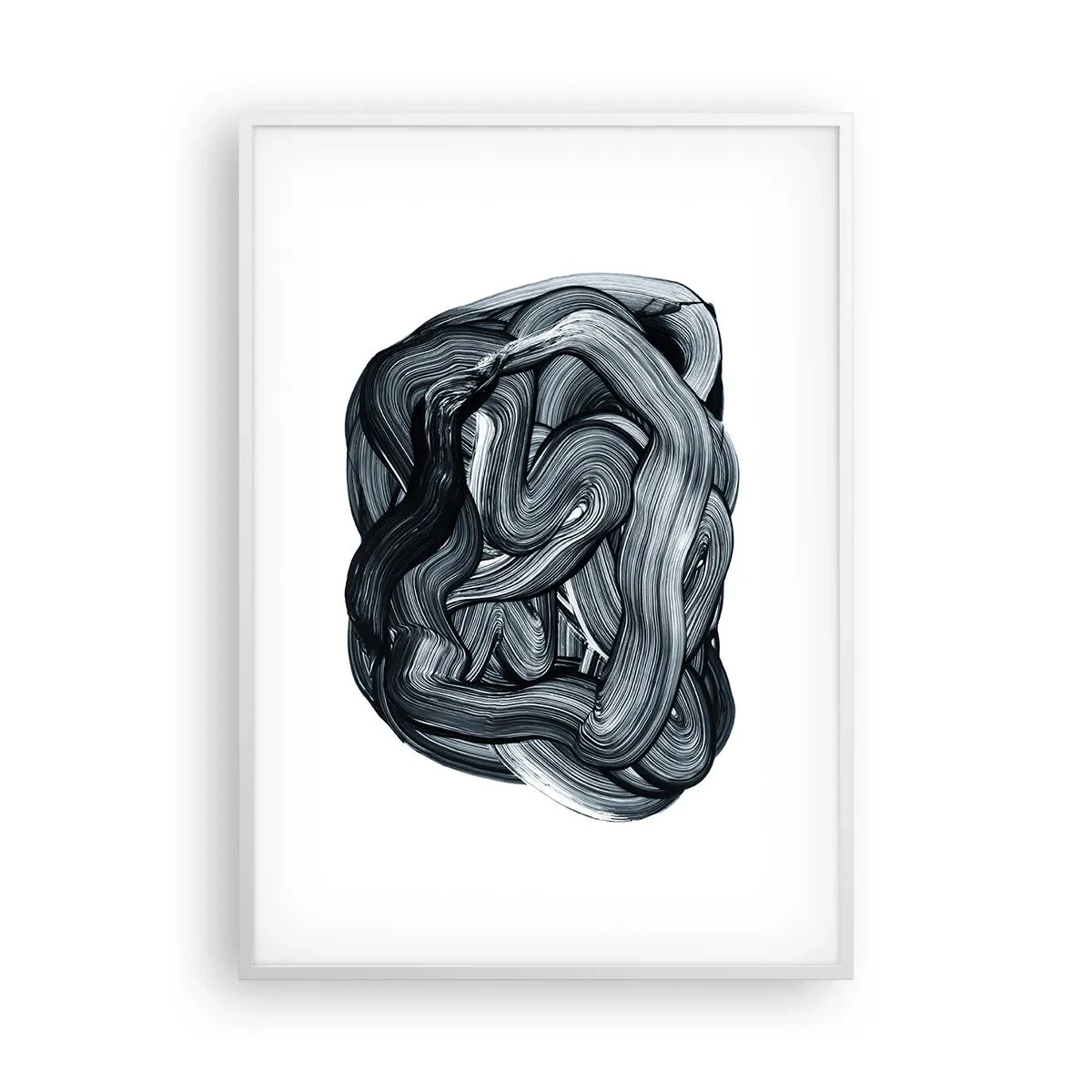 Pôster em moldura branca - Não é assim tão simples - 70x100 cm