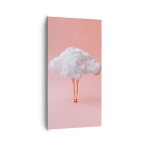 Quadro em tela - Doce promessa - 65x120 cm