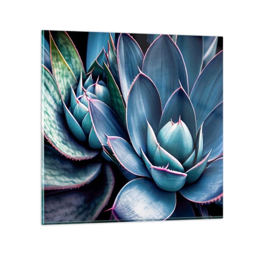 Quadro em vidro - Força vital - 40x40 cm