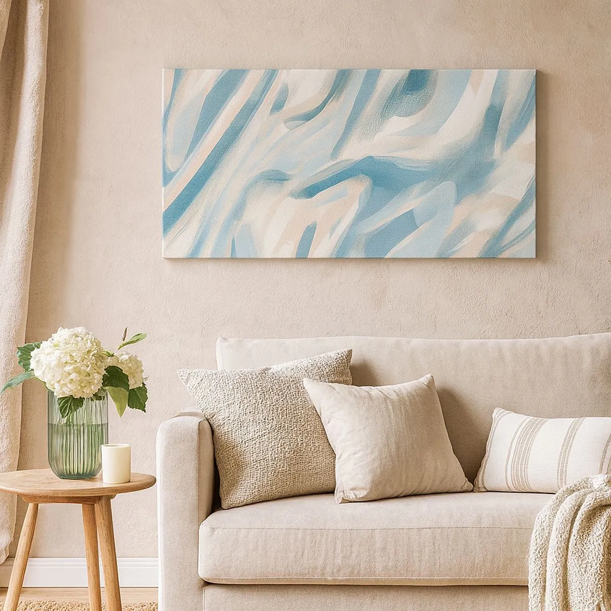 Quadro em tela - Brisas de primavera - 100x40 cm